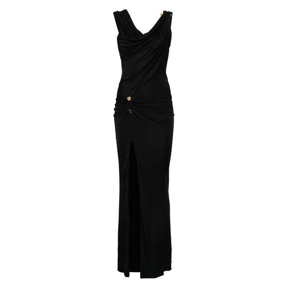Versace Women Asymmetrical Neckline Dress - Picture 1 of 5